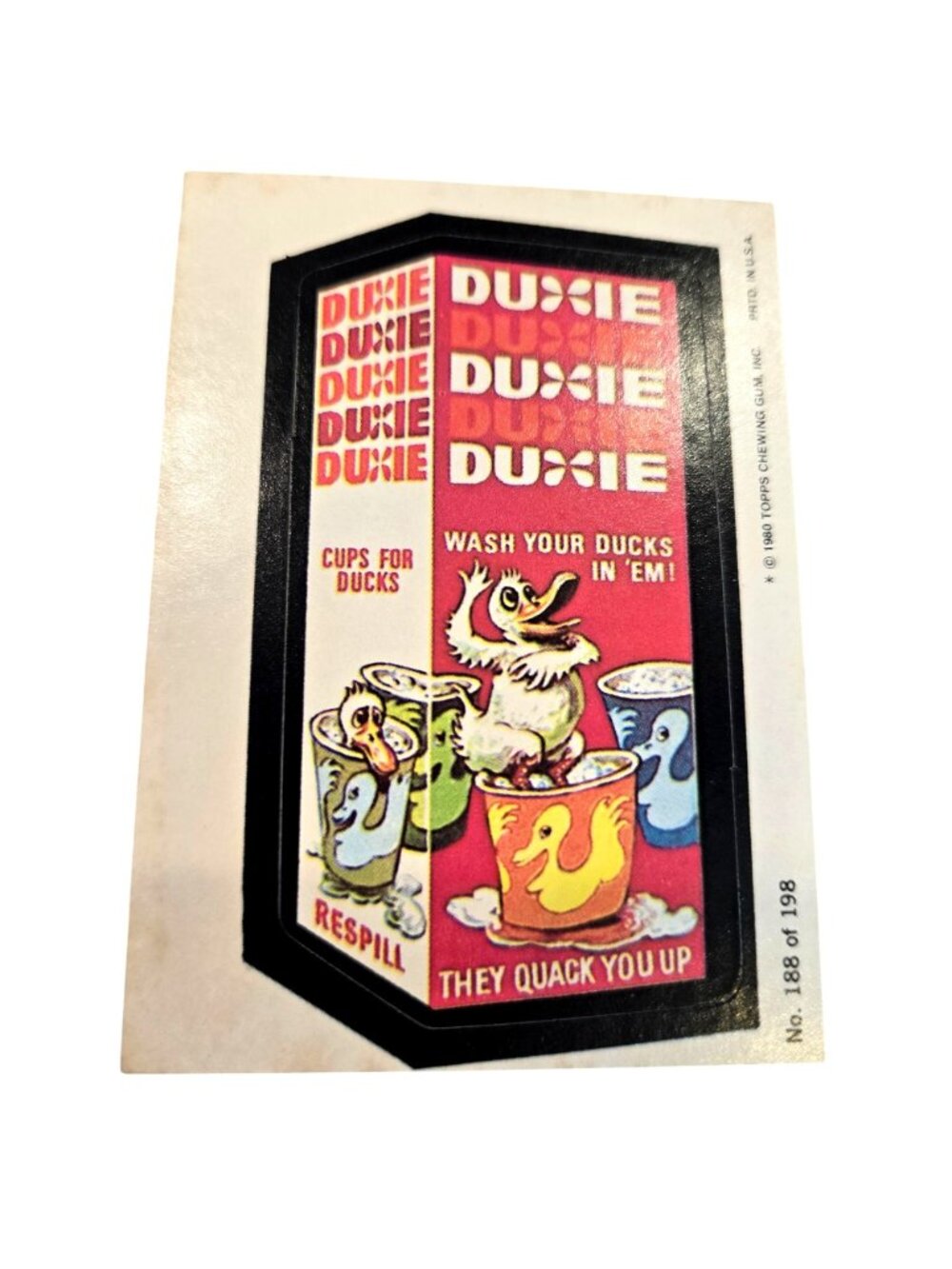 Vintage 1980 Topps Wacky Packages Stickers Lot Of 9 Parody Novelty Cards - Picture 9 of 11